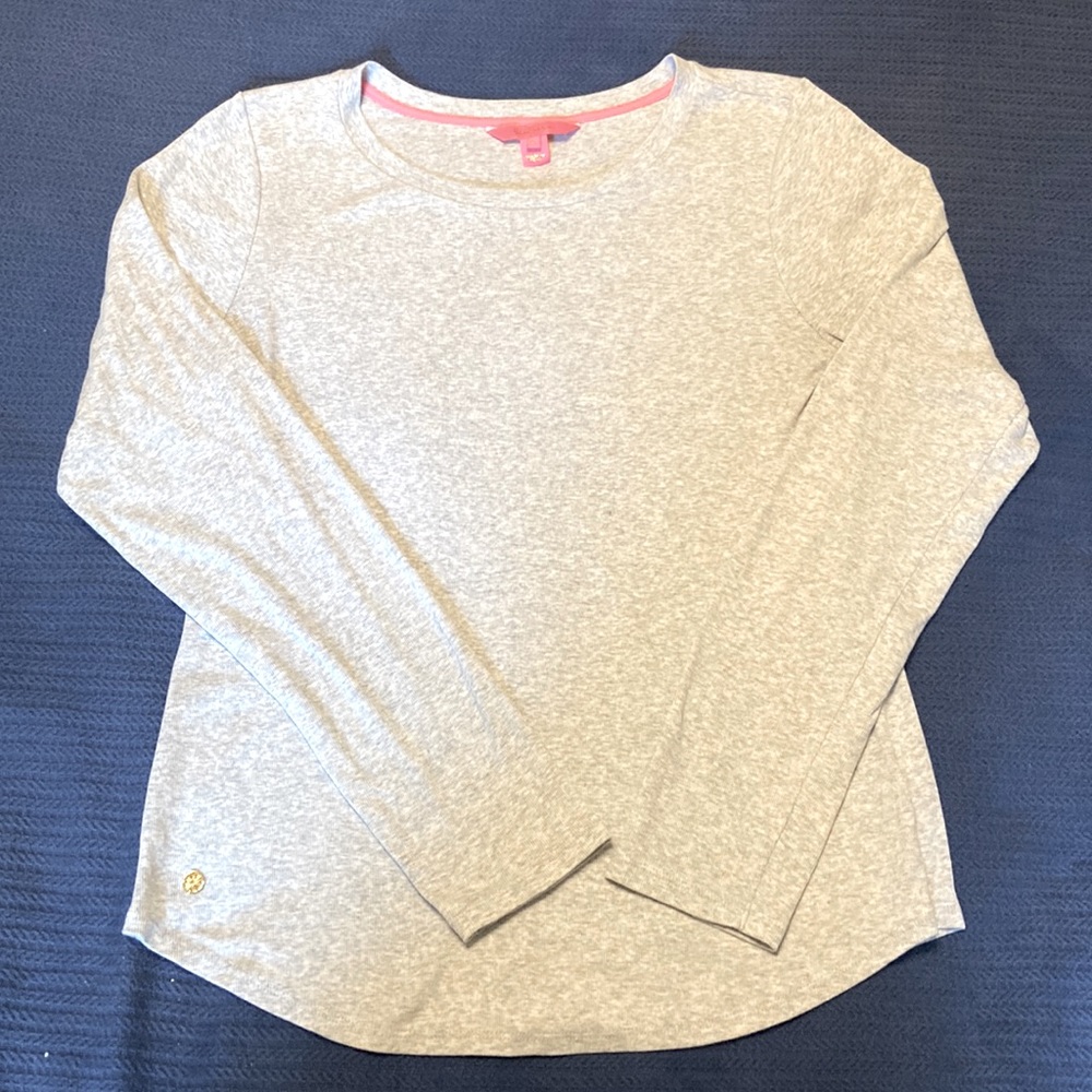 XL Lilly Pulitzer Luxletic Long Sleeve Pima Cotton ribbed shirt